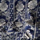 Medici Flower Night Blue Silver
