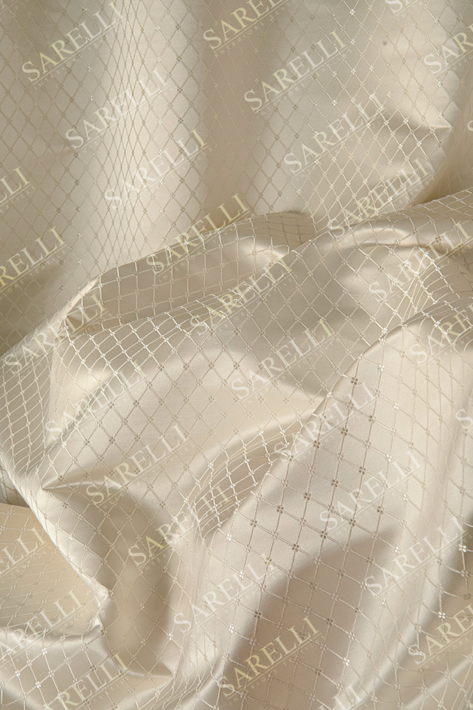 Medici Geometric Antique White Silver