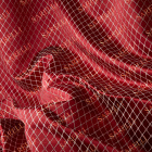 Medici Geometric Imperial Red Silver