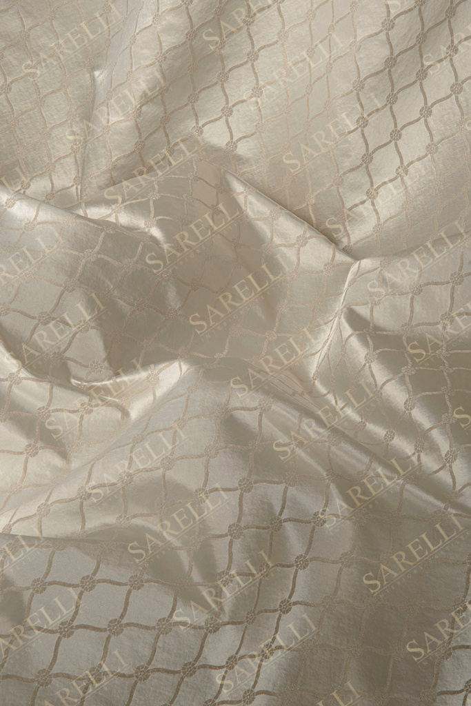 Memoire Rhombus Pearl White
