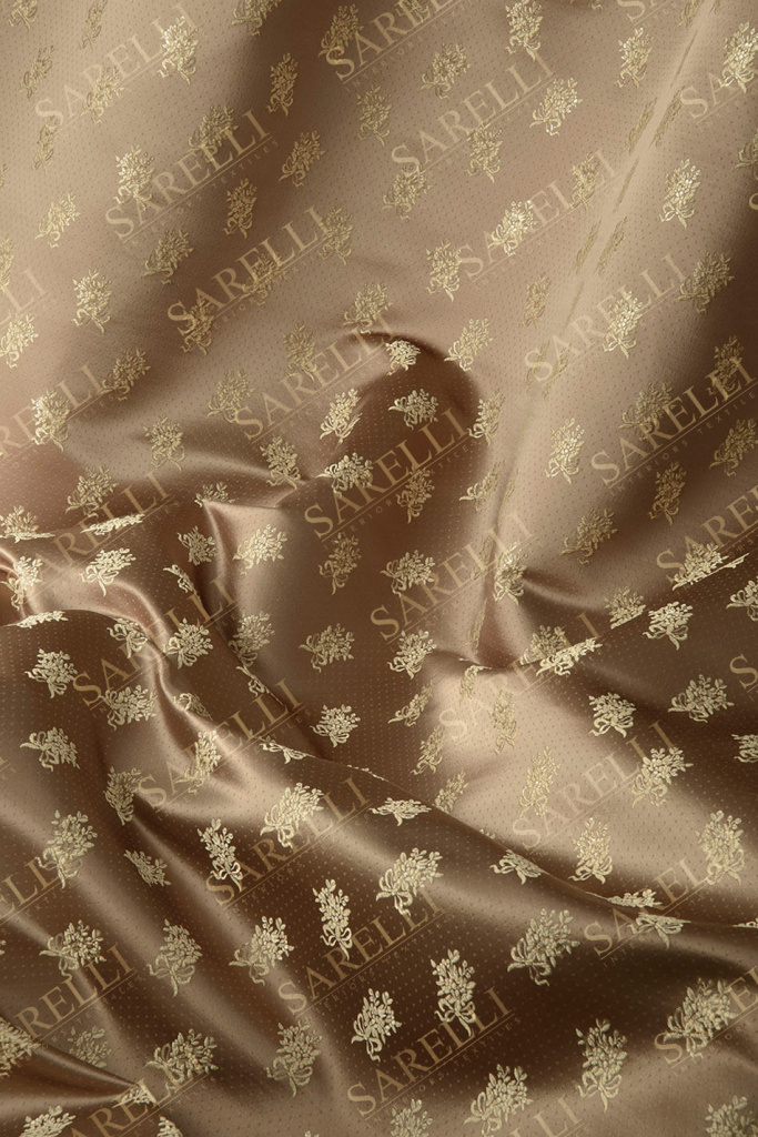 Vivaldi Flower Elegant Brown Gold