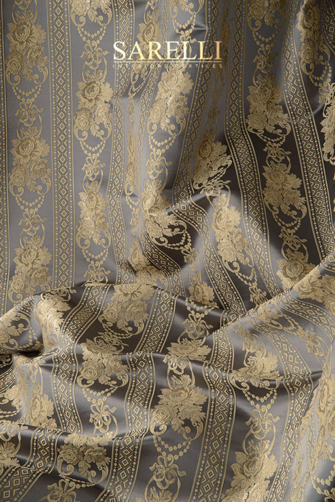 Vivaldi Stripes Azure Gold