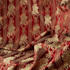 Vivaldi Stripes Imperial Red Gold