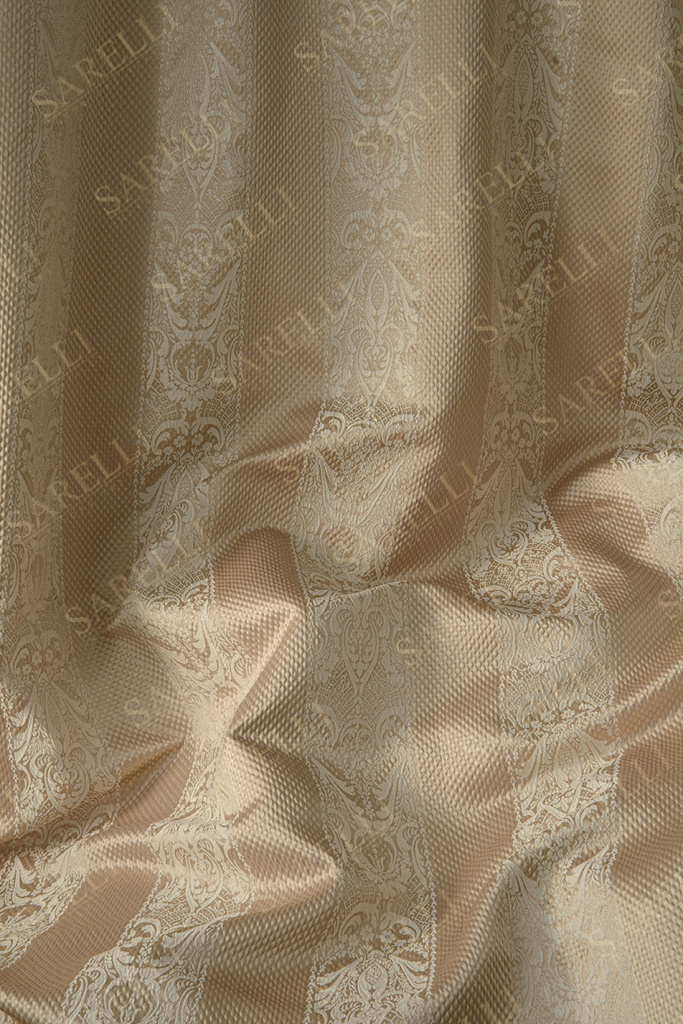 Jaqueline Stripe Cream Silver