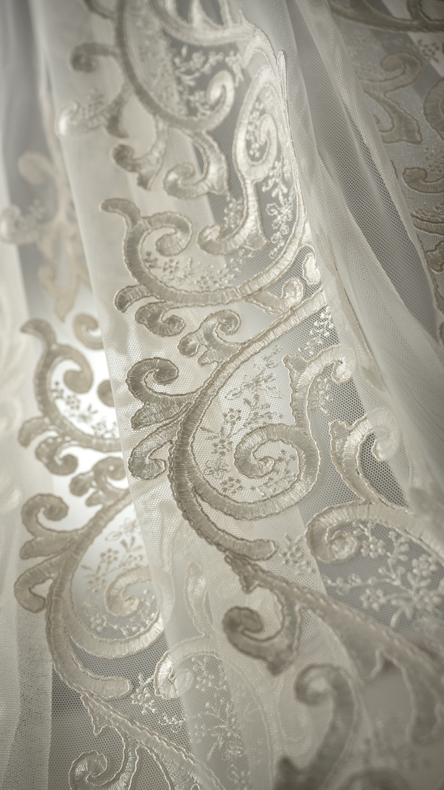 Sheer Curtains Collection Decorative Curtains fabric image AK-ANLE view 1