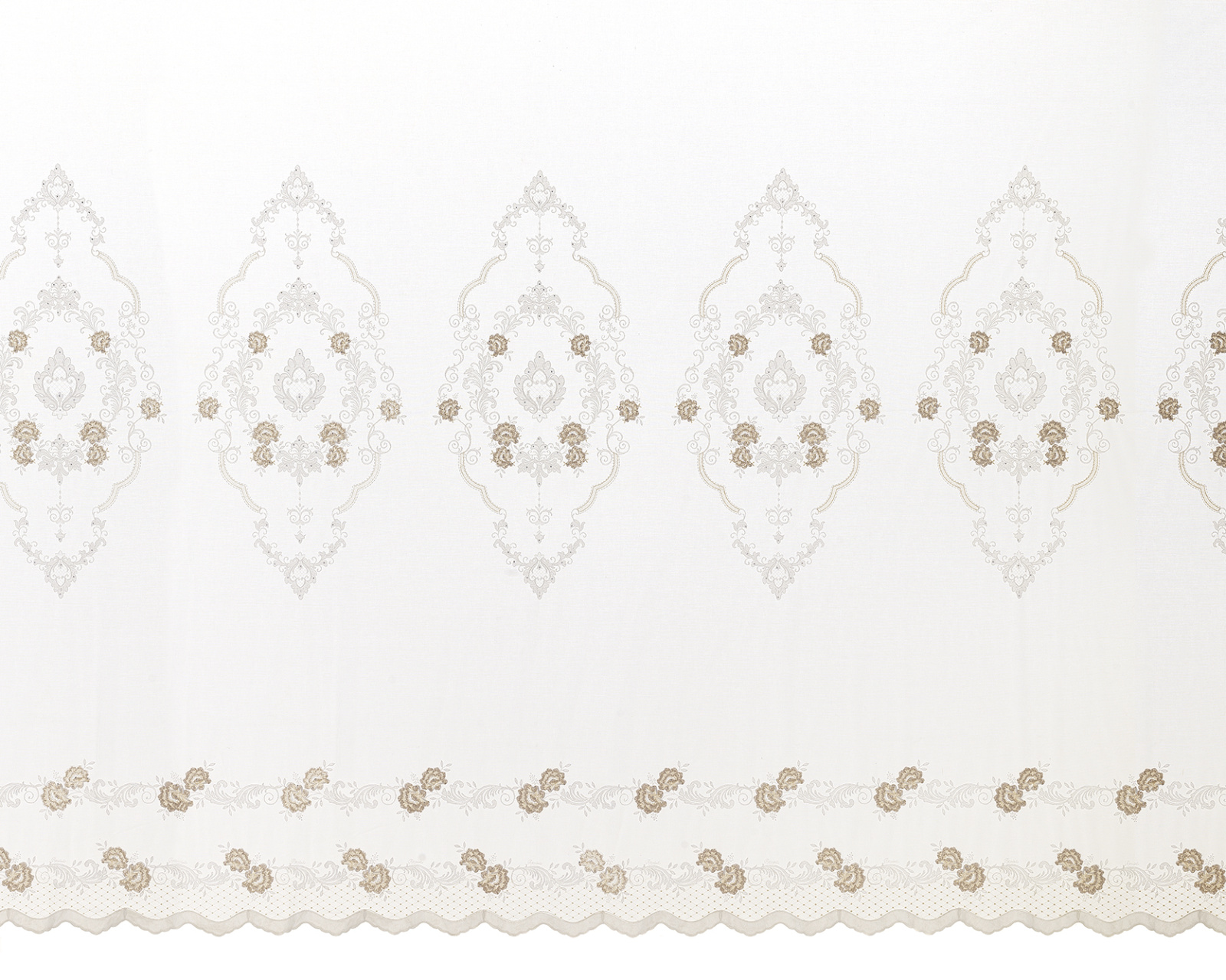 Sheer Curtains Collection Decorative Curtains fabric image RO-ANVY view 2