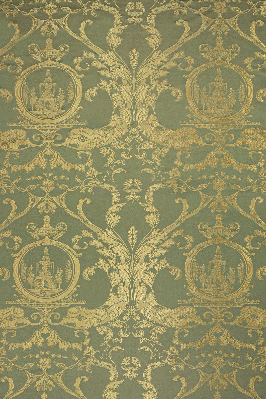 Paris Collection Main Design fabric image CG view 1