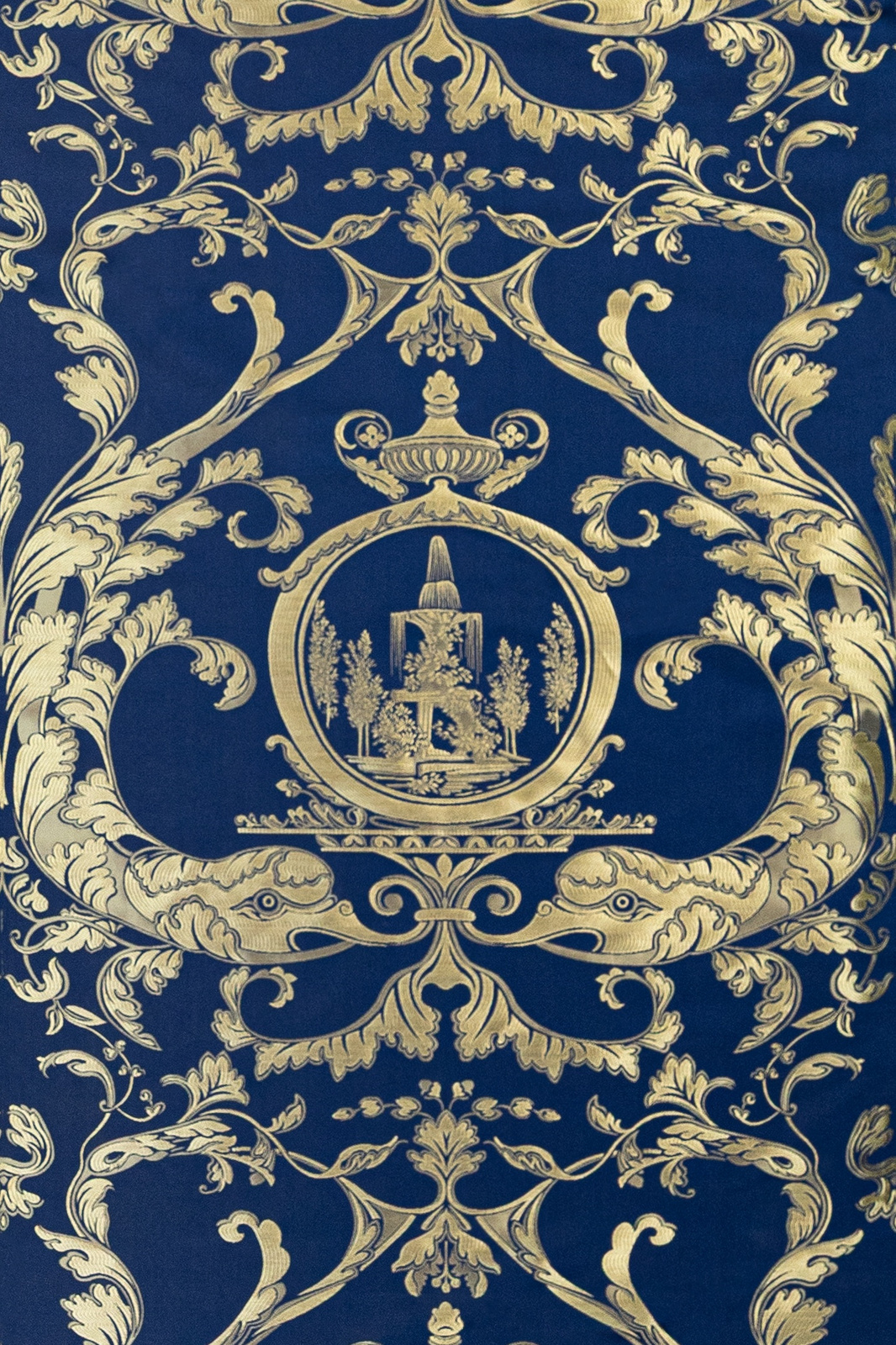 Paris Collection Main Design fabric image NB view 2